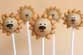 Lion Cake Pops