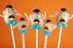 Mr. Potato Head Cake Pops